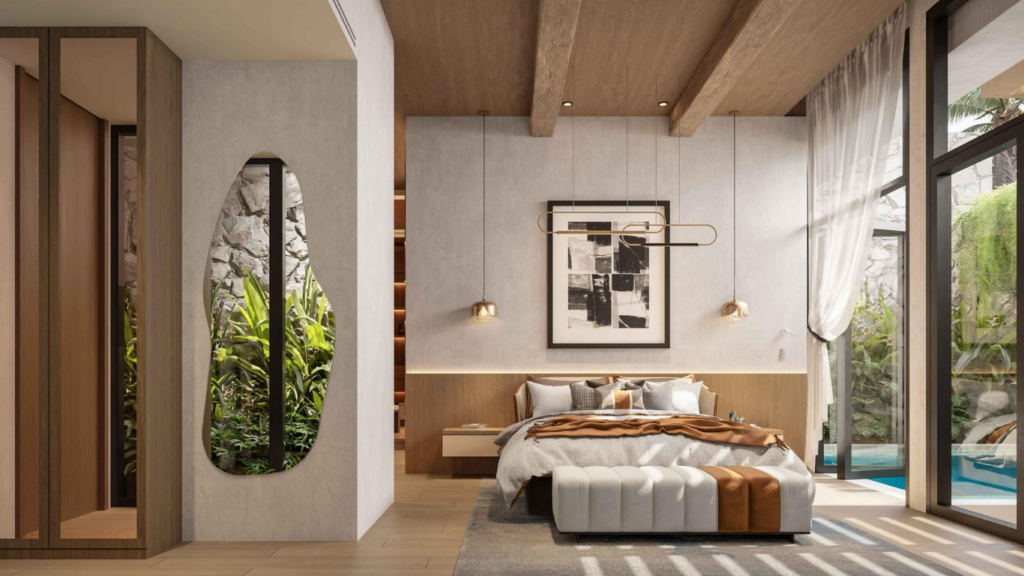 Luxury villa di Bali suitable for Bali villa investment with ocean view and premium design