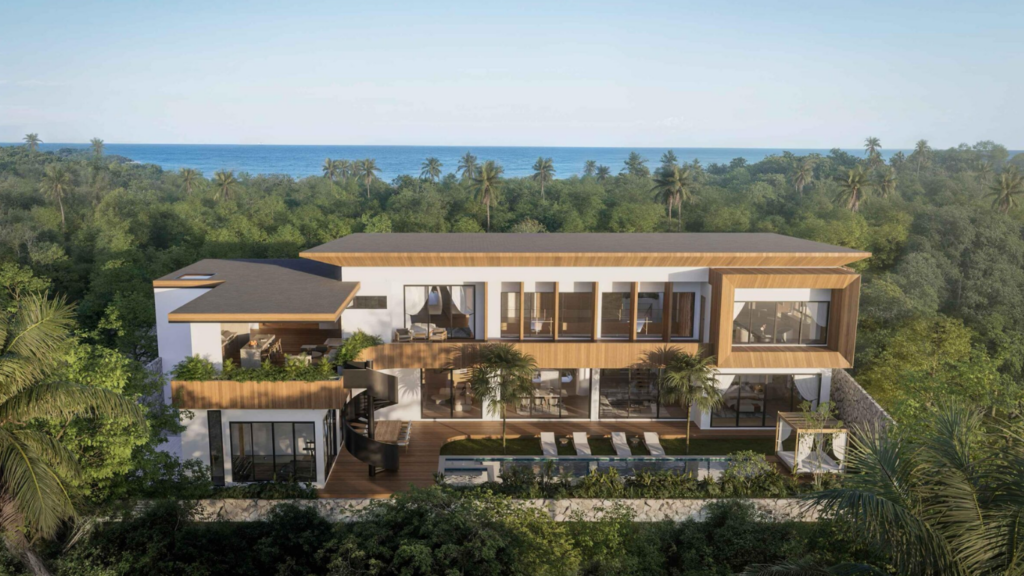 Best villas in Bali featuring modern tropical architecture and luxury bedroom interior