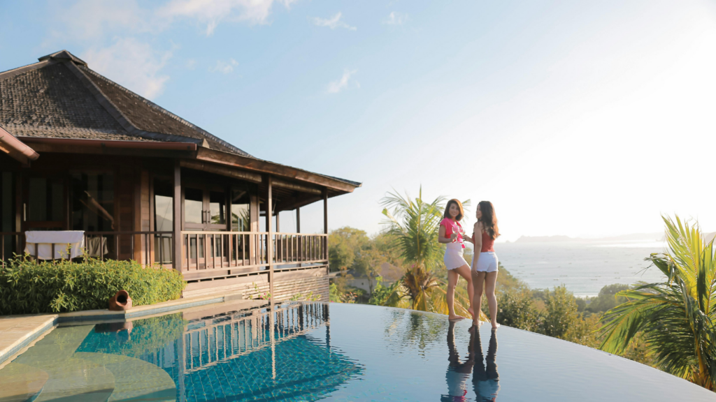 Desa di Bali villas surrounded by greenery with private pool and peaceful atmosphere