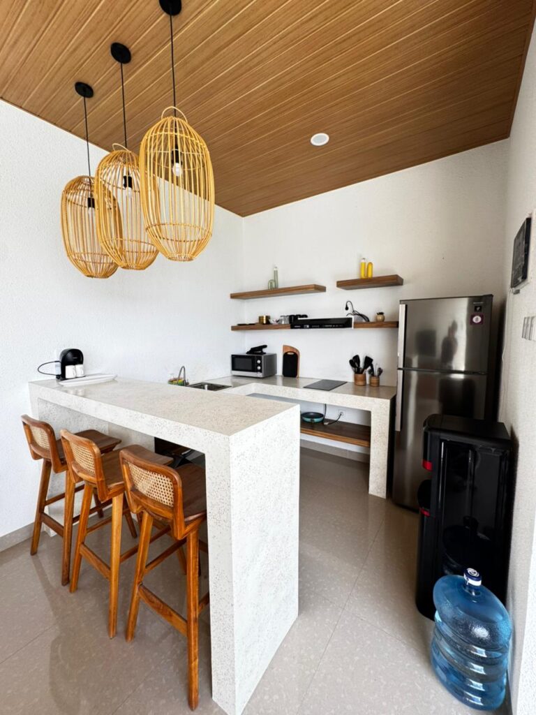 Luxury 2BR Villa with Rooftop Rice Field View – Prime Seminyak Location