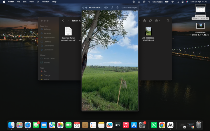 BEAUTIFUL LAND FOR SALE – ANTOSARI, SELEMADEG, TABAN (RICE FIELD & MOUNTAIN VIEW)