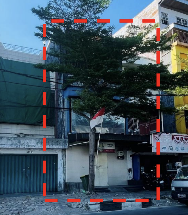 3-STOREY SHOPHOUSE IN MAKASSAR