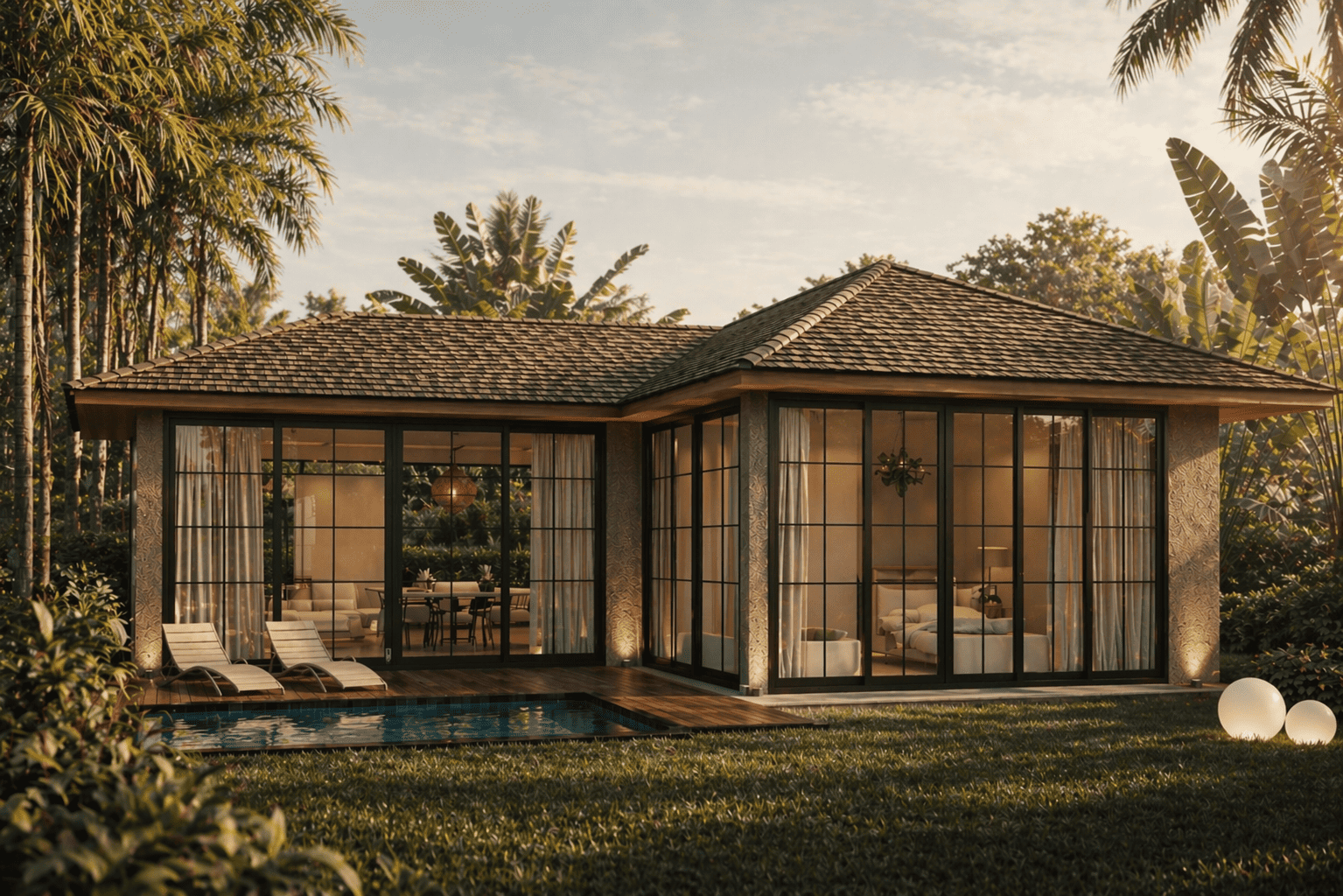 🌿 1BR L Jungle View Villa in Ubud