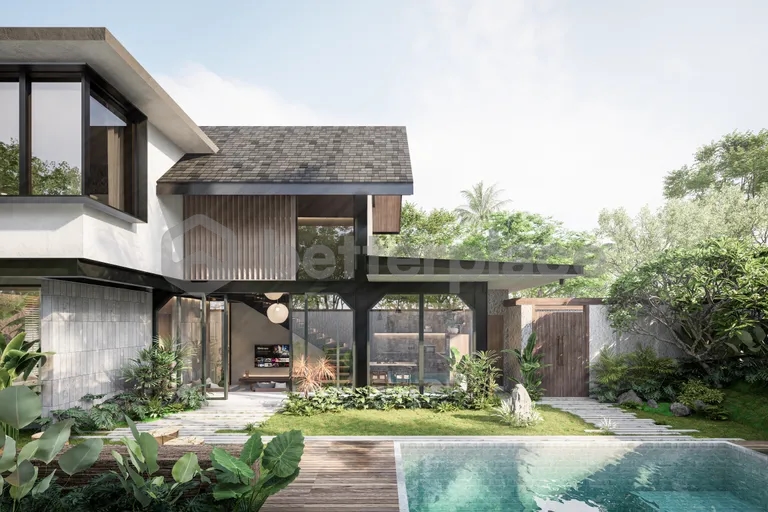 Industrial Contemporary Villa in Kedungu – 3 Bedrooms with Kedungu Beachfront Access
