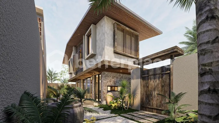 Wabi-Sabi Contemporary Villa in Kedungu – 2 Bedrooms Walking Distance to the Beach