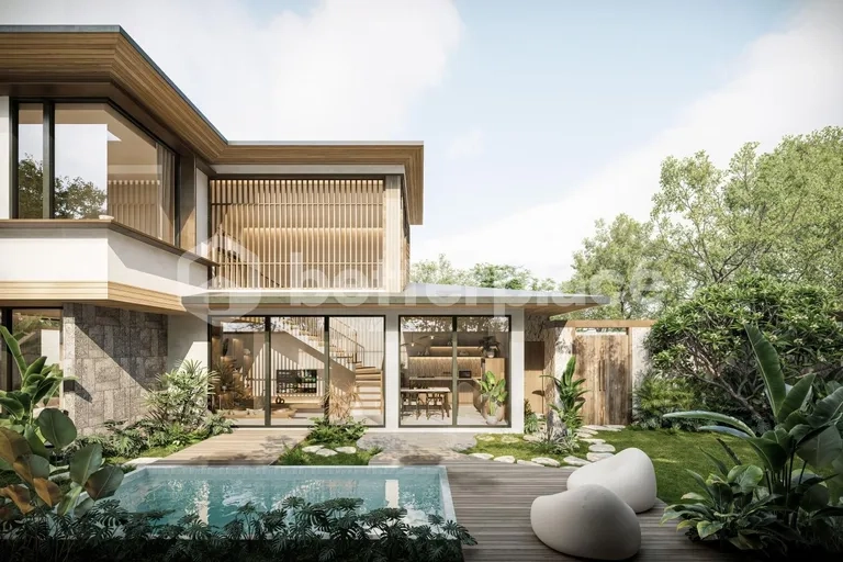 Tropical Contemporary Villa in Kedungu – 2 Bedrooms with Spacious Pool Area