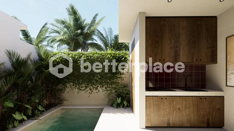 One Bedroom Modern Villa Tucked Into the Quiet Hills of Melasti, Bali