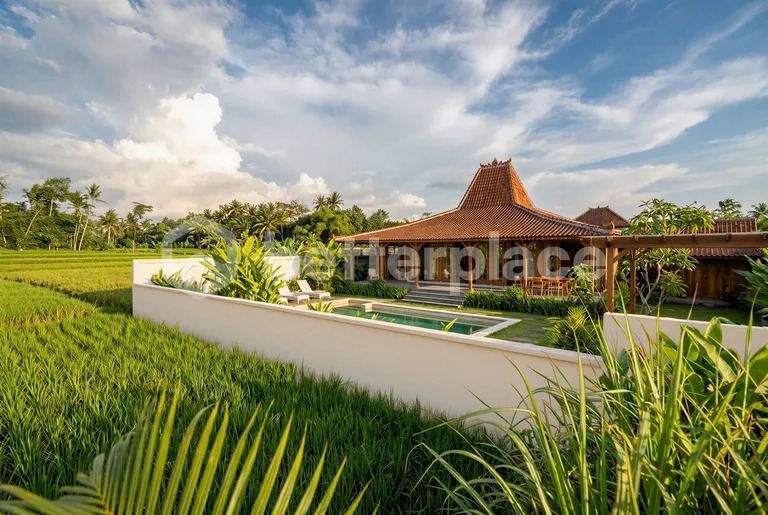 Grand Joglo Villa in Central Ubud – 3 Bedrooms with Spacious Land & Classic Balinese Elegance