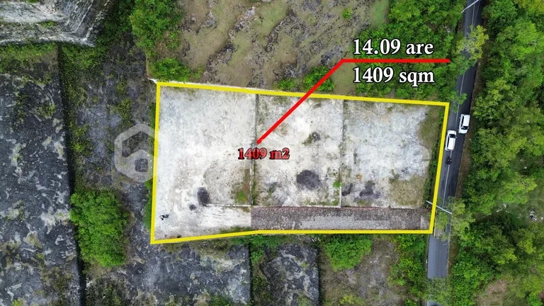 Premium Bukit 14.09 are Land for the Patient Investor: Freehold Title, Elevated Position, Ten Minutes to Bali’s Southern Coastline